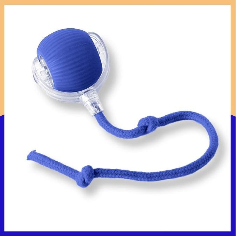 Cat & Dog Toy - Interactive USB Rechargeable Ball Toy on Rug with Bird Chirping, Anti-Depression Fun Gift for Cats & Dogs