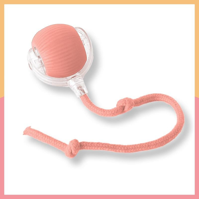 Cat & Dog Toy - Interactive USB Rechargeable Ball Toy on Rug with Bird Chirping, Anti-Depression Fun Gift for Cats & Dogs